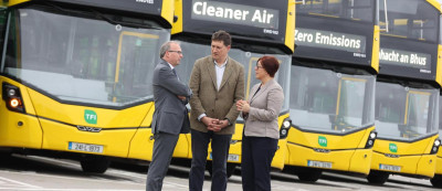 Wrightbus to deliver 55 battery electric double deckers to Limerick