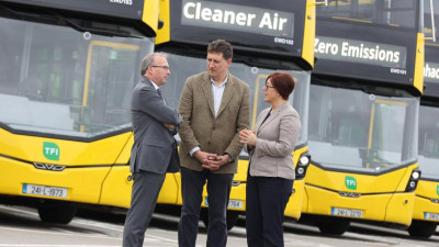 Wrightbus to deliver 55 battery electric double deckers to Limerick