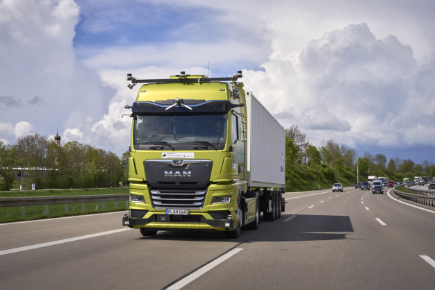 MAN tests first self-driving truck on German autobahn