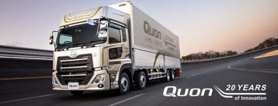 UD’s Quon heavy truck model range celebrates 20th anniversary