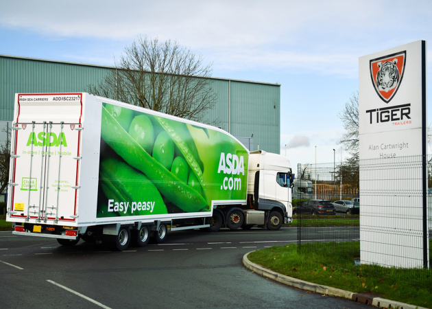 Tiger to deliver 167 moving deck trailers to Asda