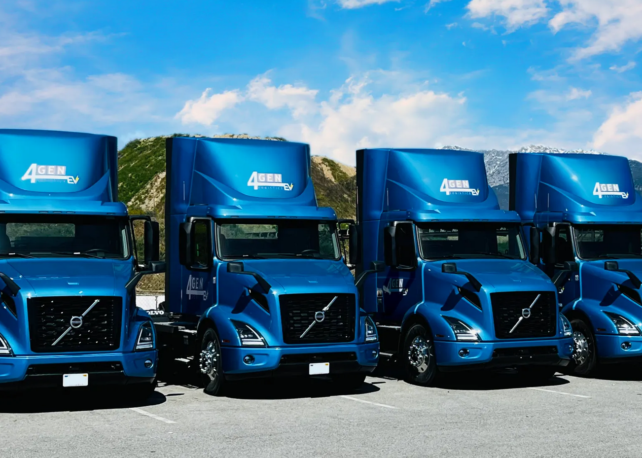 Volvo NA Delivers 41 Electric Trucks To Californian Drayage Firm