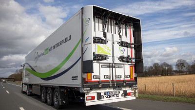 Vion trials of Betterflow aerodynamically-optimised MB/SCB tractor-trailer combination offers fuel savings of 8%