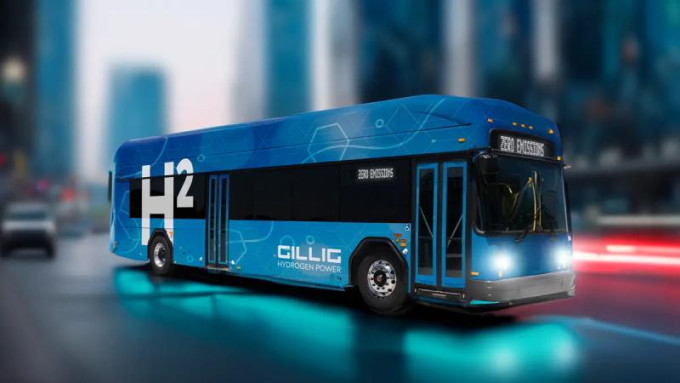 Gillig, BAE and Ballard to produce hydrogen fuel cell bus in 2026