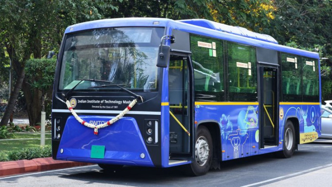 Switch and IIT Madras collaborate in launch of electric shuttle bus service