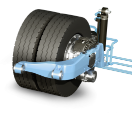 Hübner pursuing application opportunities for non-compressed air (airless) suspension system for electric commercial vehicles