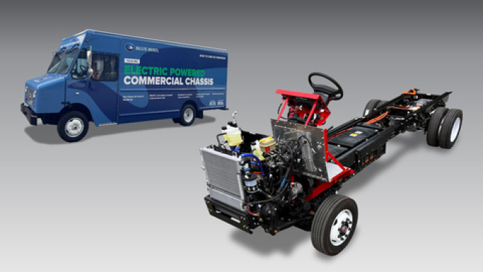 ACT Expo 2024: Blue Bird unveils electric step van with Xos powertrain