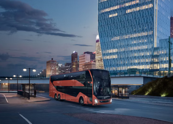 Volvo receives order for 31 double deck coaches from Keolis