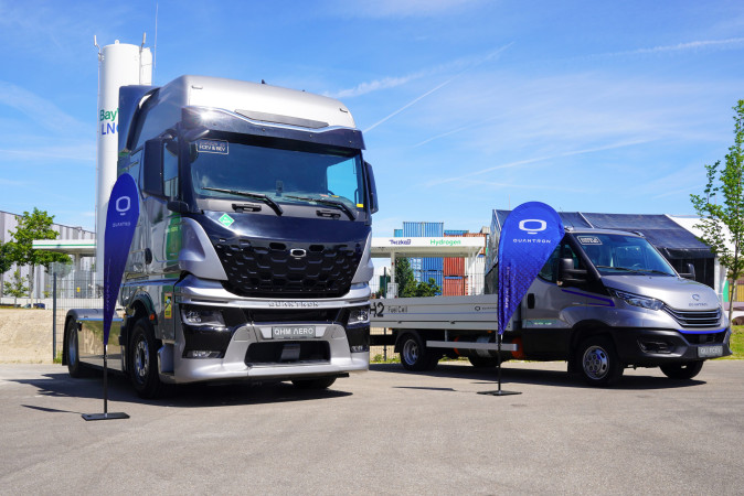 Quantron opens hydrogen fuel station near headquarters in Bavaria