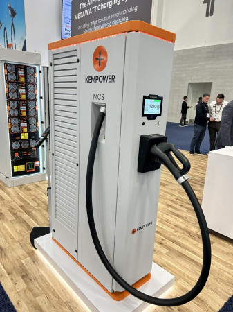 Kempower debuts megawatt charger at ACT Expo