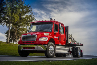 BAE Systems and Eaton demonstrate electric vehicle platform for commercial trucks at ACT 2024