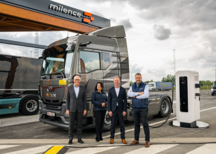 Milence opens truck charging park at Port of Antwerp