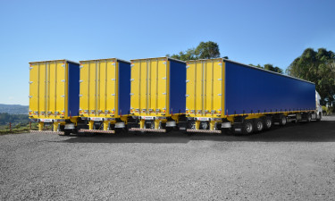 Videira Implementos delivers 4-axle semi-trailers with 39 ton net carrying capacity
