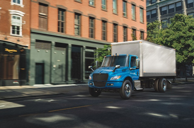 Navistar launches new medium-duty electric truck
