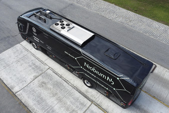 CBMM, Toshiba & VWCO unveil electric coach prototype with ultra-fast charging battery