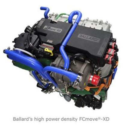 Ballard launches new generation 120 kW fuel cell module for HGVs at ACT
