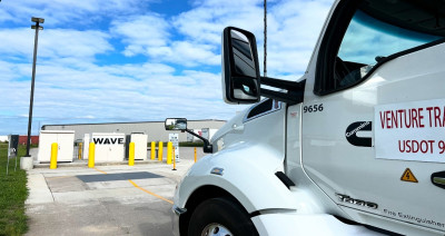 Cummins, DoE and Venture Logistics to test WAVE wireless charging on Class 8 trucks