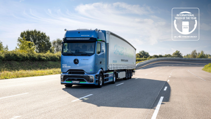 IAA Transportation 2024: Mercedes-Benz eActros 600 wins International Truck of the Year 2025