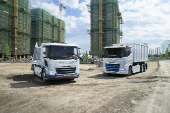 DAF delivers its first next-generation electric trucks