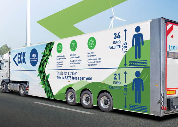 IAA Transportation 2024: Van Eck presents new twin-deck trailer