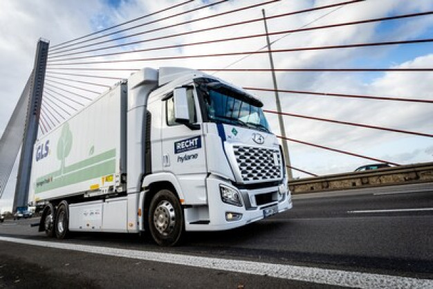 Hyundai pushing its Xcient fuel-cell truck into the European marketplace