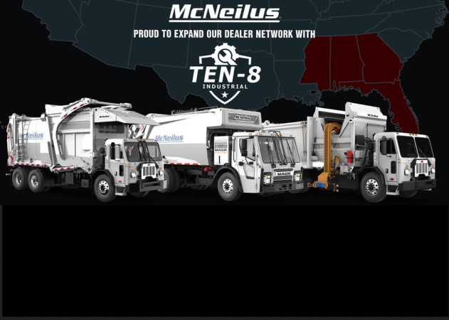 McNeilus adds Ten-8 to independent dealer network