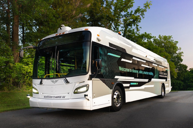 Trials of New Flyer’s autonomous bus takes place in Maryland, USA