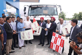 VECV to supply some 500 Eicher Pro 6055 LNG trucks to LNG fuel station creator in central India