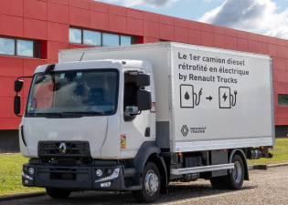 Renault Trucks obtains first homologation in France for retrofit truck