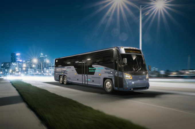 MCI unveils two electric coaches for the North American markets