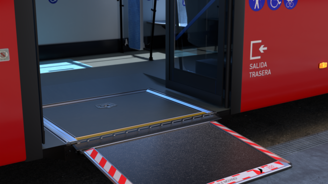 Euro Bus Expo 2024: Masats showcases new bus door and ramp