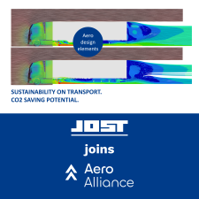 Jost joins trailer aerodynamics organisation AeroAlliance 