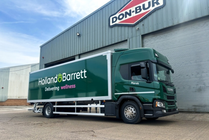 Don-Bur delivers a bespoke batch of rigid box bodies to Holland & Barrett