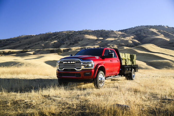 Launch of 2025 Ram pickup trucks and chassis cabs with new Cummins 6.7-litre engine