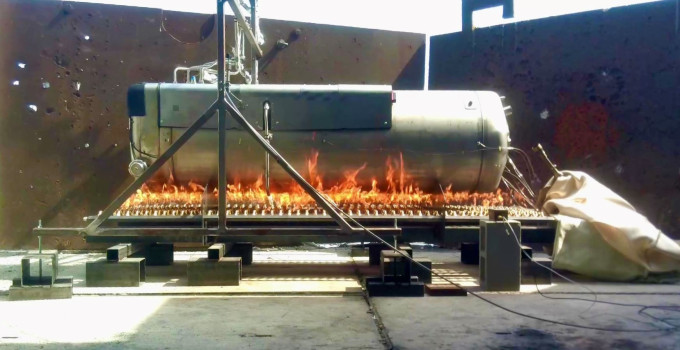 SAG receives type approval for liquid hydrogen tanks after fire testing