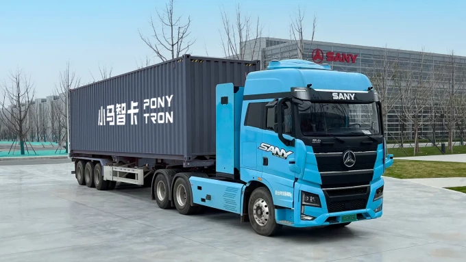 Pony.ai to start autonomous truck platooning tests in China