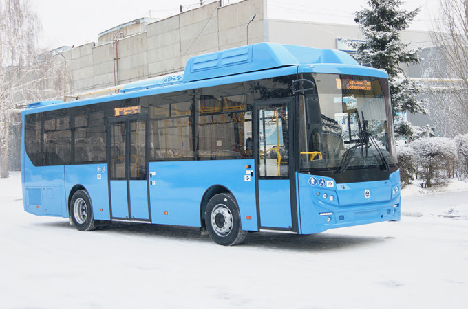 GAZ Group introduces new KaVZ-built low-floor CNG-powered city bus