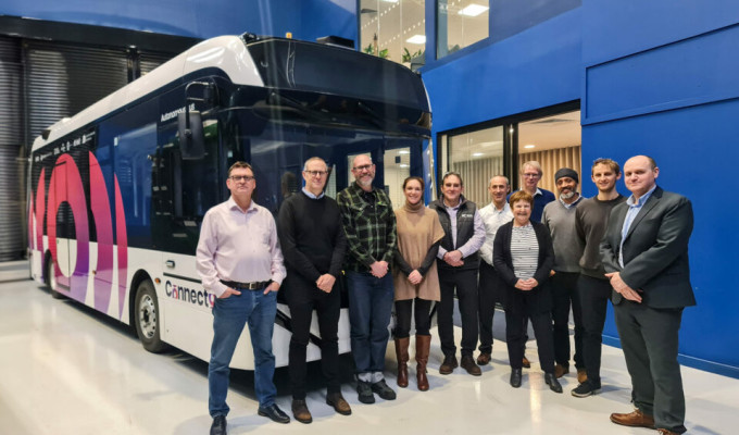 ADL unveils self-driving bus developed for Cambridge