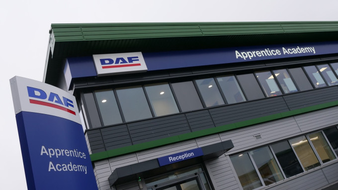 DAF UK opens training facility in Nottingham