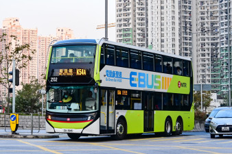 Alexander Dennis delivers more Enviro500EV double-deck buses to Hong Kong