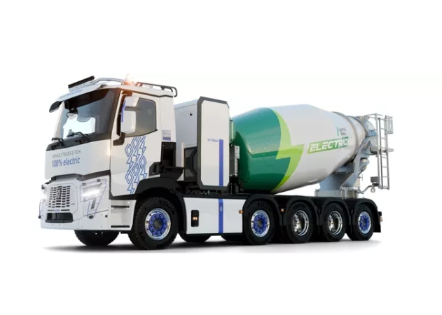 Renault Trucks to show electric concrete mixer truck at Bauma 2025