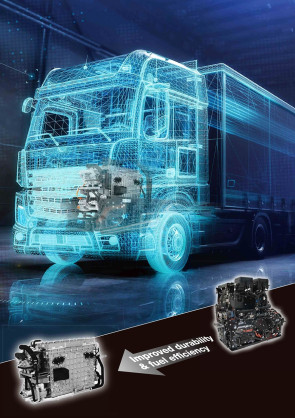 Toyota unveils new hydrogen fuel cell system