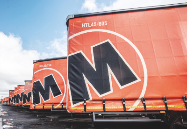 SDC Trailers completes delivery of 200 curtain-siders to Northern Irish haulier