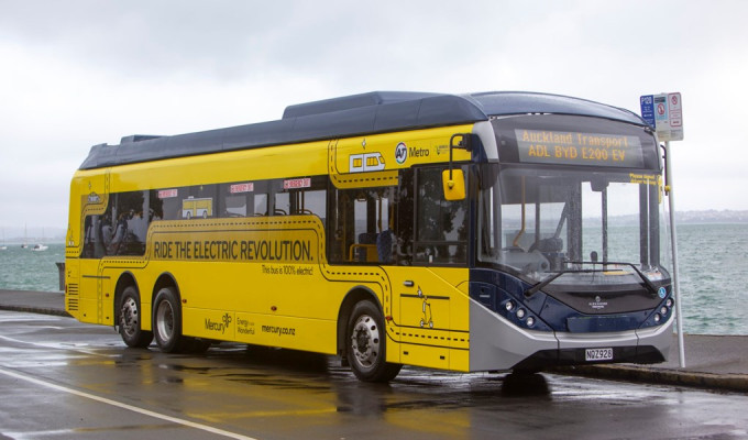 ADL delivers first three-axled electric bus for trials in New Zealand