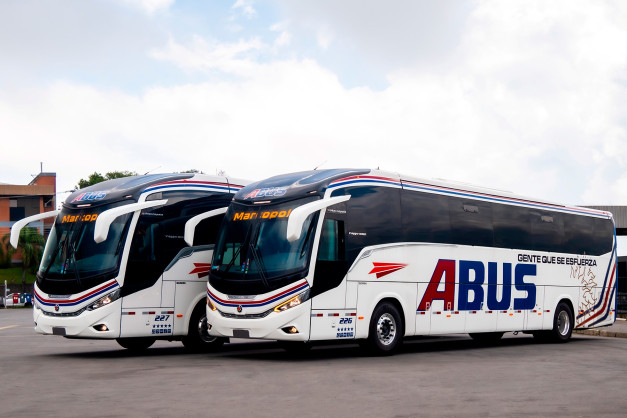 Marcopolo exports its first ever Viaggio G8 1050 coach