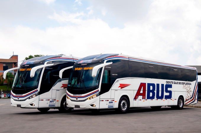 Marcopolo exports its first ever Viaggio G8 1050 coach