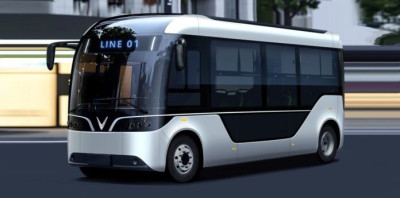 VinFast unveils EB6 battery-powered small bus