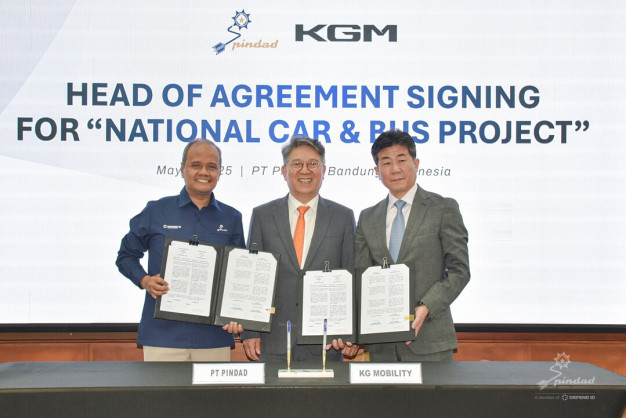 KGM signs electric bus partnership in Indonesia