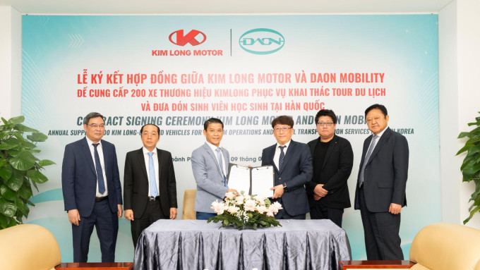 Kim Long to supply 200 electric buses to South Korea’s Daon Mobility