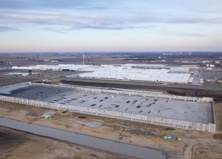 Rivian begins construction of “supplier park” near EV plant